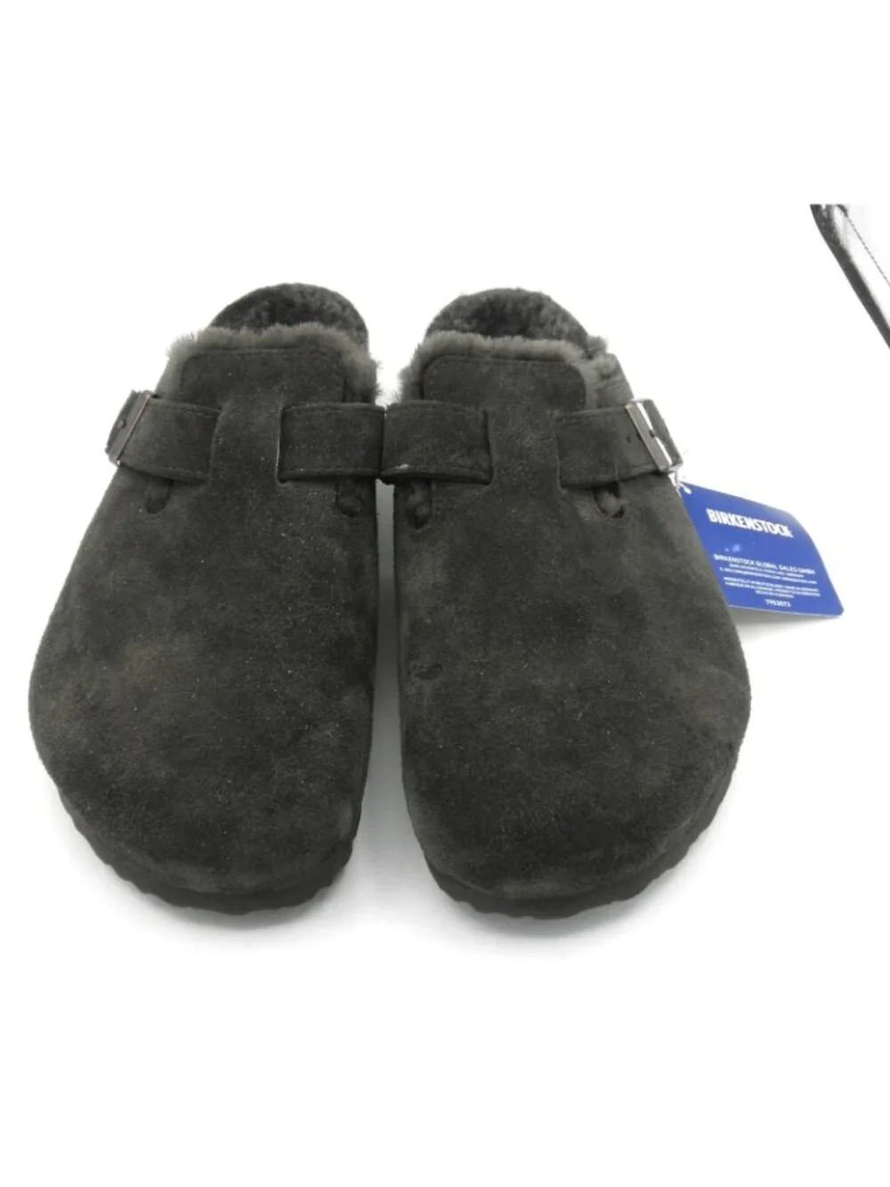 NEW BIRKENSTOCK Boston VL/ Shearling Suede MOCHA (1020567) Men's US 10 EU43 UK 9